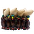 2PCS African Tribal Style Nuts Shell Bracelet Dora Nut Handbell Percussion Accessories. 