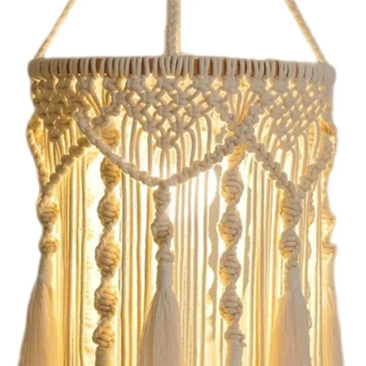 Boho%20Lamp%20Shade%20Boho%20Hanging%20Lamp%20Handmade%20Macrame%20Lamp%20Shade%20Plug%20in%20Pendant%20Light%20Bohemian%20Hanging%20Lights%20-%20Image%203