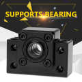 Bearing supports fixed floating side housing for ball screw diameter 12mm. 