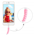 Charging Cable Protector USB Charger Cable Saver Spiral Spring-Shaped Wire Protector For Phones Cable (1pc). 