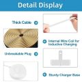 Charger for Oral B iO Series 9/8/7 Replacement 3768 Magnetic Electric Toothbrush Charger Base Adapter 100-240V EU US UK USB Plug.