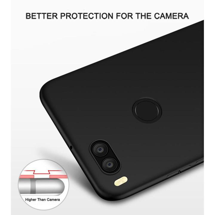 Mi A1 Rubber Back Cover For Xiaomi Mi A1 Mi 5X Case Liquid