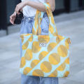 Multipurpose waterproof Large capacity foldable drawstring eco friendly shopping bag tote bag for travel shopping starage 1 pc.