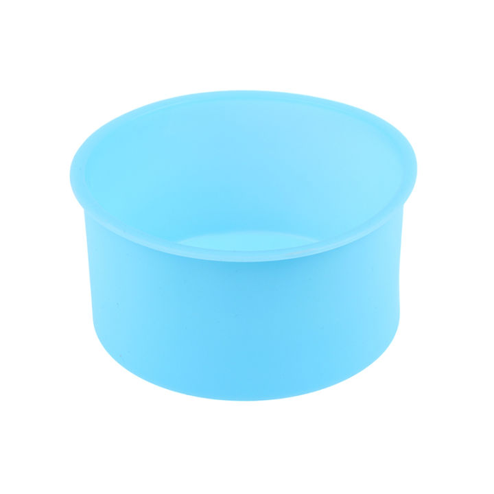 1Pc 4 Inch Silicone Mini Cake Molds Round Baking Pan DIY Non-Stick Silicone Baking Mold Bakeware Pan Reusable Cake Pans