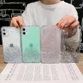 Back Cover For OPPO A92 Phone Case Glitter Silicone Soft Full Starry Sky String Glitter Transparent Space Stars Moon OPPO A92 Case. 