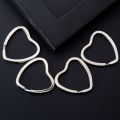 10PCS Heart Metal Key Holder Split Rings Keyring Keychain Hoop Loop DIY Cherry Super Store.