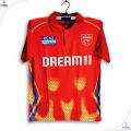 Punjab Kings Short Sleeve Collar IPL Jersey For Men - PK Half Sleeve Polo IPL Jersey - Punjab Jersey 2025. 