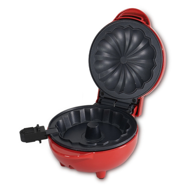 Mini Cake Maker Double-Sided Heating Portable Bundts Cake Maker Electric Cupcake Maker for Breakfast Snacks EU Plug
