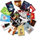 【happy one】Pcs/a lot Fantasy horror movie GREMLINS Stickers For Laptop Phone Fridge Skateboard Sticker For Toys. 