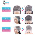 Hd Lace Frontal Wig 13x6 Lace Front Wig Human Hair 30Inch Bone Straight Transparent Lace Human Hair Wigs HD Lace 4x4 Closure Wig. 