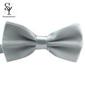 Sunnyheart Wedding Tie Solid Color Easy Adjustment Bright Color Suits Tie. 