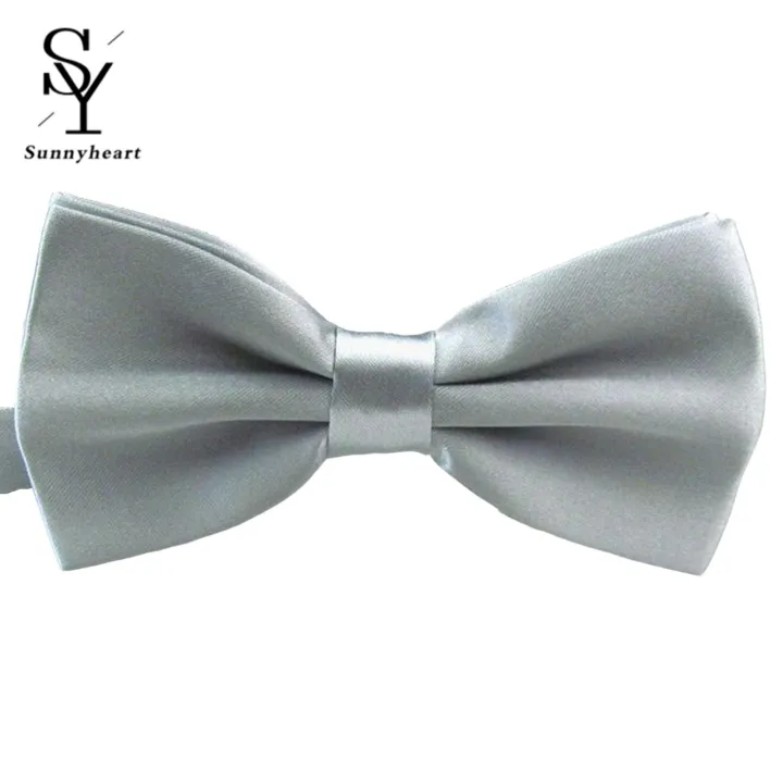 Sunnyheart%20Wedding%20Tie%20Solid%20Color%20Easy%20Adjustment%20Bright%20Color%20Suits%20Tie%20-%20Image%202