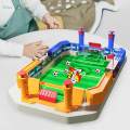 Mini Table Soccer Game Hand Eye Coordination Tabletop Football Game Toy for Family Adults. 