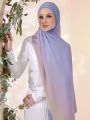 Muslim Abaya Chiffon Luxury Long Hijab Abayas Hijabs For Woman Jersey Scarf Islamic Dress Women Turbans Turban Head Wrap Instant.