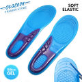 1 Pair Orthotic Arch Support Shoe Pad Sport Silica Gel Insole soft and elastic shoe Insoles Cushioing for men and women Unisex size free cutting 37-48. 