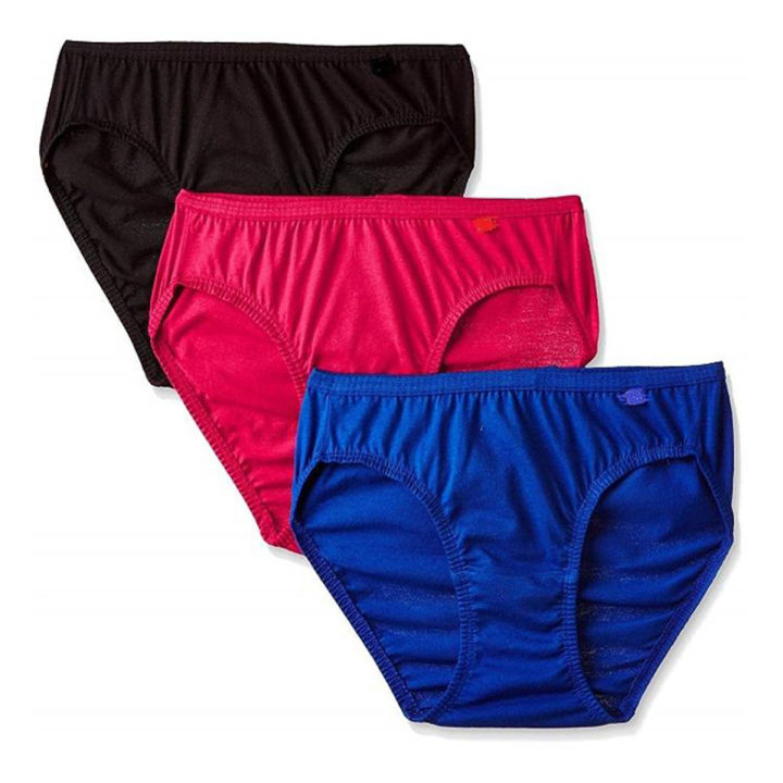 3-Piece Cotton Panty Set for Women and Girls - Export Quality Comfort