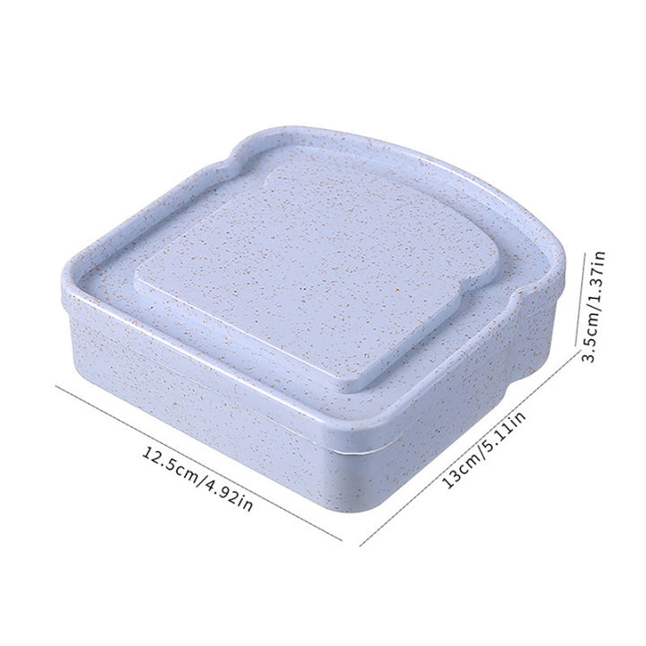 Lunch%20Toast%20Sandwich%20Carrying%20Box%20Multi%20Color%20Large%20Capacity%20Office%20Worker%20Plastic%20Bento%20Case%20Easy%20Clean%20Lightweight%20Portable%20-%20Image%202