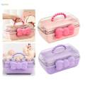 Girl Hair Accessories Storage Box Hair Accessory Organizer Cute Jewelry Organizer Container for Scrunchies Hair Ties Barrette Hairpin.