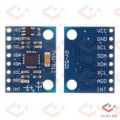 GY521 MPU-6050 3-Axis Accelerometer and Gyroscope Sensor Module for Arduino, I2C Interface, 3-5V, ±250 to ±2000°/sec Range. 