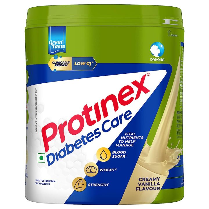 Protinex Diabetes Care Drink Mix For Adults - with Vital Nutrients to Manage Blood Sugar, Weight & Strength - 400g (Vanilla Flavor, Jar) India