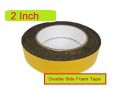 Foam Tape Black 2″ Inch 50mm Double Side Foam Gum Tape Both Side Gum Foam Tape Heavy Duty Double Sided Gum Foam Tape Black Color. 