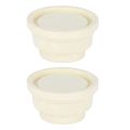 2Pcs Swimming Pool Supplies Ladder Rubber Plug Ladder Safety Bumper. 