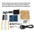51 microcontroller rangefinder reverse radar DIY kit - 01. 