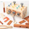 Tool Set Fine Motor skills gift Creative Wooden Tool Box for Kids. 