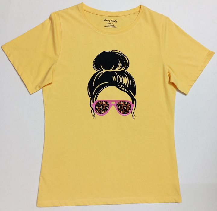 Women's%20100%25%20cotton%20Short%20Sleeve%20T-%20shirt%20-%20Image%202