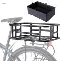 Bike Basket Rear Compatible Simple Installation Repair Parts Accessories for Most Bikes Road Bike.