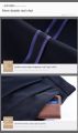 Double Pleated Mens suit pants Loose Fitting High Waist Trousers for Male Casual Business Formal Dress Pants Thick Autumn Winter. 