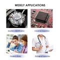 USB Digital Microscope 1600X Magnification Camera 8 LEDs with Stand Portable Handheld Inspection Magnifier. 