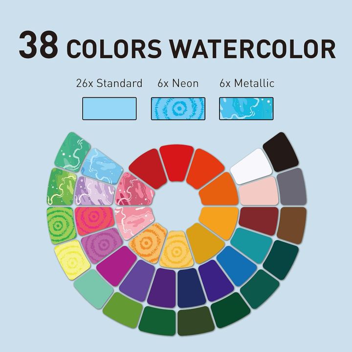 MIYA%20HIMI%20Pearl%20Metallic%20water%20Colors%2038%20Pcs%20-%20Image%203
