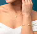 Simple Fashionable Necklace Necklace- Fashion Chain Locket.