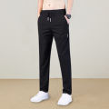 Sunnyheart Men Trousers Mid Waist Lace-up Mid Rise Working Pants. 