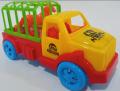 Lion Carrier Truck - Friction Powered Toy for Kids.
