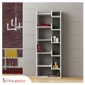 Simple Book Shelf  Showpiece Rack  BS - 80 (Black & White). 
