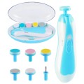 Electric Nail Trimmer for Baby Newborn Nail Trimmer Manicure Kit For Baby Baby Nail Trimmer Nail Care High Quality Baby Nail Trimmer Baby Care Set Electric Manicure Gift Set Electric Nail Cutter for Baby - Onex BD. 
