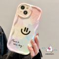 Gradient Dreamy Watercolor Wavy Curved Edge Case For Realme 9i 11 C35 C53 C12 C25 C15 C17 5i 8i 5s 6i 5 7 C11 C51 C17 C55 C25s C30 C25Y C31 C20 C21 C33 C21Y C3 Smile Face Cover.