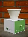 LILI Ceramic Coffee Dripper 2-4 Cups Pour Over Coffee Maker Coffee Filter Cup Hand Drip Reu Filters MDelicate Complex.