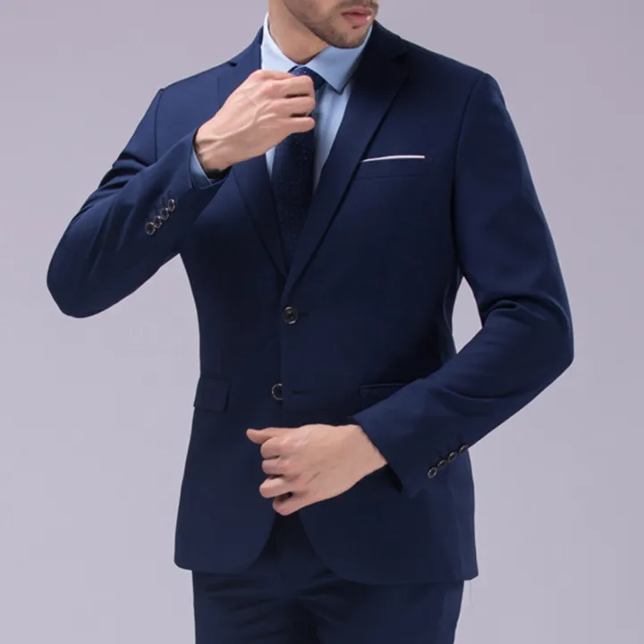Blazer%20Pants%20Long%20Sleeve%20Pure%20Color%20Two%20Buttons%20Blazer%20Pants%20-%20Image%205