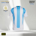 Argentina 2024 Copa America Home Jersey Player Edition Short Sleeves.