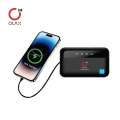 Olax M100 Portable 4G/5G Dual WiFi 6 Router Type-C 10000MAH Sim Card Slot Power Bank 150mbps for Outdoor Mobile Pocket Router.