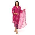 Organza Moslin Kurti with Orna. Organza Moslin Two piece for girls.
