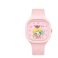 【Can last for 10 years】 Pop Mart Children's Watch Girls Cartoon Cute Square High Quality Skin Feeling Silicone Watch Quartz. 