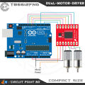 2 Channel Motor Driver TB6612 SMD Dual Motor Driver 1A TB6612FNG for Arduino, RC Car, LFR or DIY Electronics Project.. 