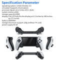 M25 Handheld Game Player Portable Retro Gaming Console 4.3” Screen 256G 70000+ Games for PS1 PSP N64 Play Anytime Anywhere.