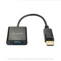 Display Port / DP to Vga Port Converter / Adapter - Black.