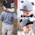 Cute Baby Boy Cap Embroidery Number Baby Baseball Cap Spring Summer Children Cotton Sun Hat Toddler Girl Outdoor Visor Hats.