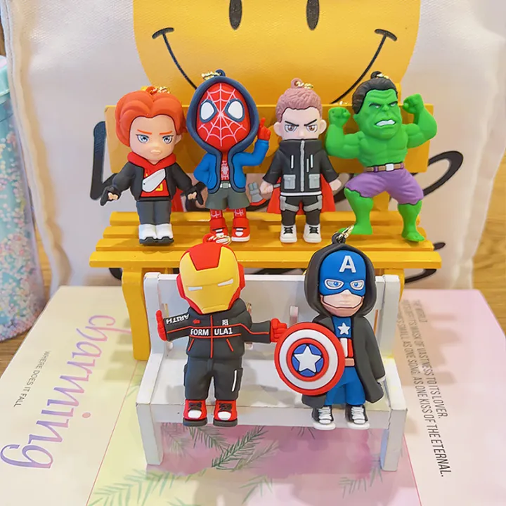 New%20creative%20Avenger,%20Spider-Man,%20Iron%20Man%20keychain,%20cartoon%20bag,%20pendant,%20children's%20personality%20keychain%20ring%20-%20Image%204